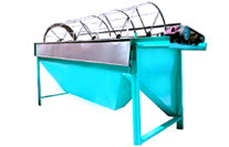 羊糞有機肥顆粒生產(chǎn)線(圖8) 滾筒篩分機