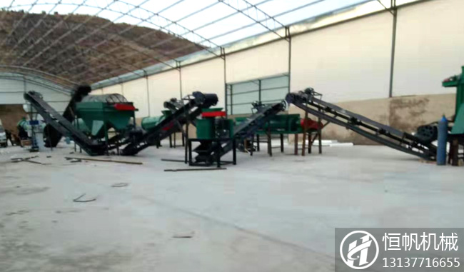 山西大同年產1萬噸雞糞有機肥顆粒生產線(圖5) 山西大同有機肥生產線設備