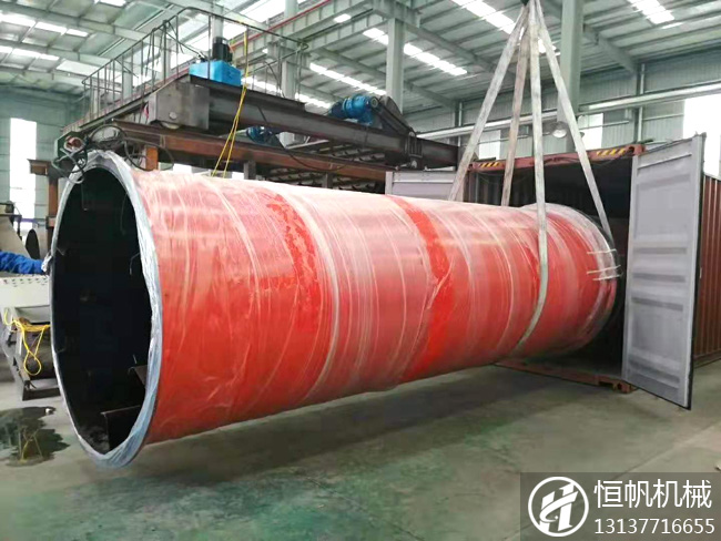 芬蘭1萬噸牛糞有機肥顆粒生產線設備發貨(圖3) 烘干機發貨