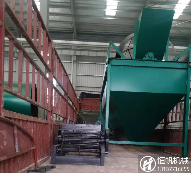 貴州興仁年產5千噸雞糞粉狀線發貨(圖1) 貴州有機肥粉狀生產線