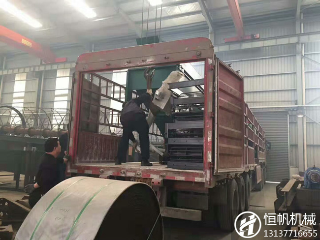 陜西安康年產(chǎn)1萬噸牛糞有機(jī)肥粉狀生產(chǎn)線(圖2) 陜西有機(jī)肥生產(chǎn)線