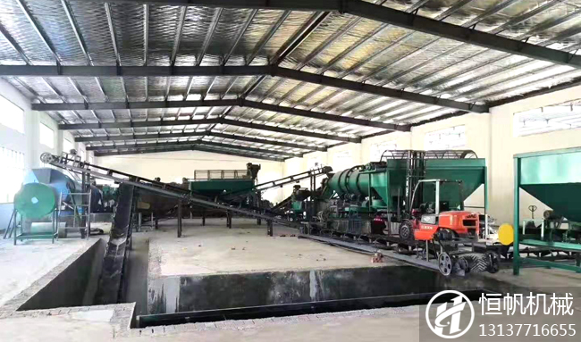 經(jīng)過(guò)有機(jī)肥設(shè)備處理之后的羊糞更容易被植物吸收(圖1) 羊糞有機(jī)肥生產(chǎn)線