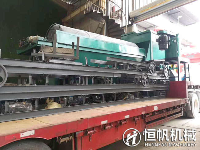 湖南年產(chǎn)五千噸雞糞有機(jī)肥粉狀生產(chǎn)線設(shè)備發(fā)貨(圖3) 湖南有機(jī)肥設(shè)備發(fā)貨